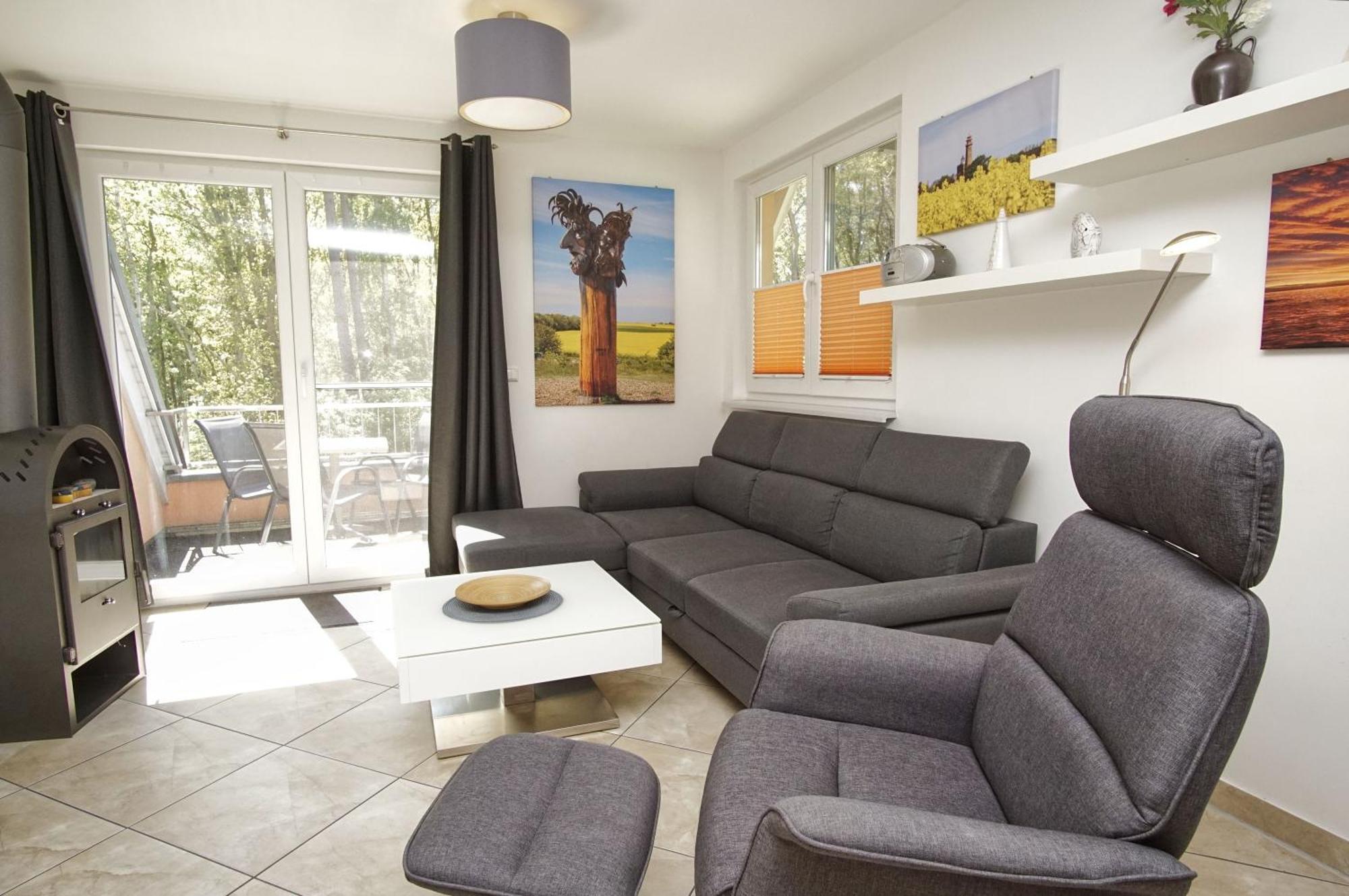 Moderne Fewo Nr 4 Mit Balkon, Sauna Im Haus, Garten - Ferienwohnungen Am Wald Klein Gelm Eksteriør bilde