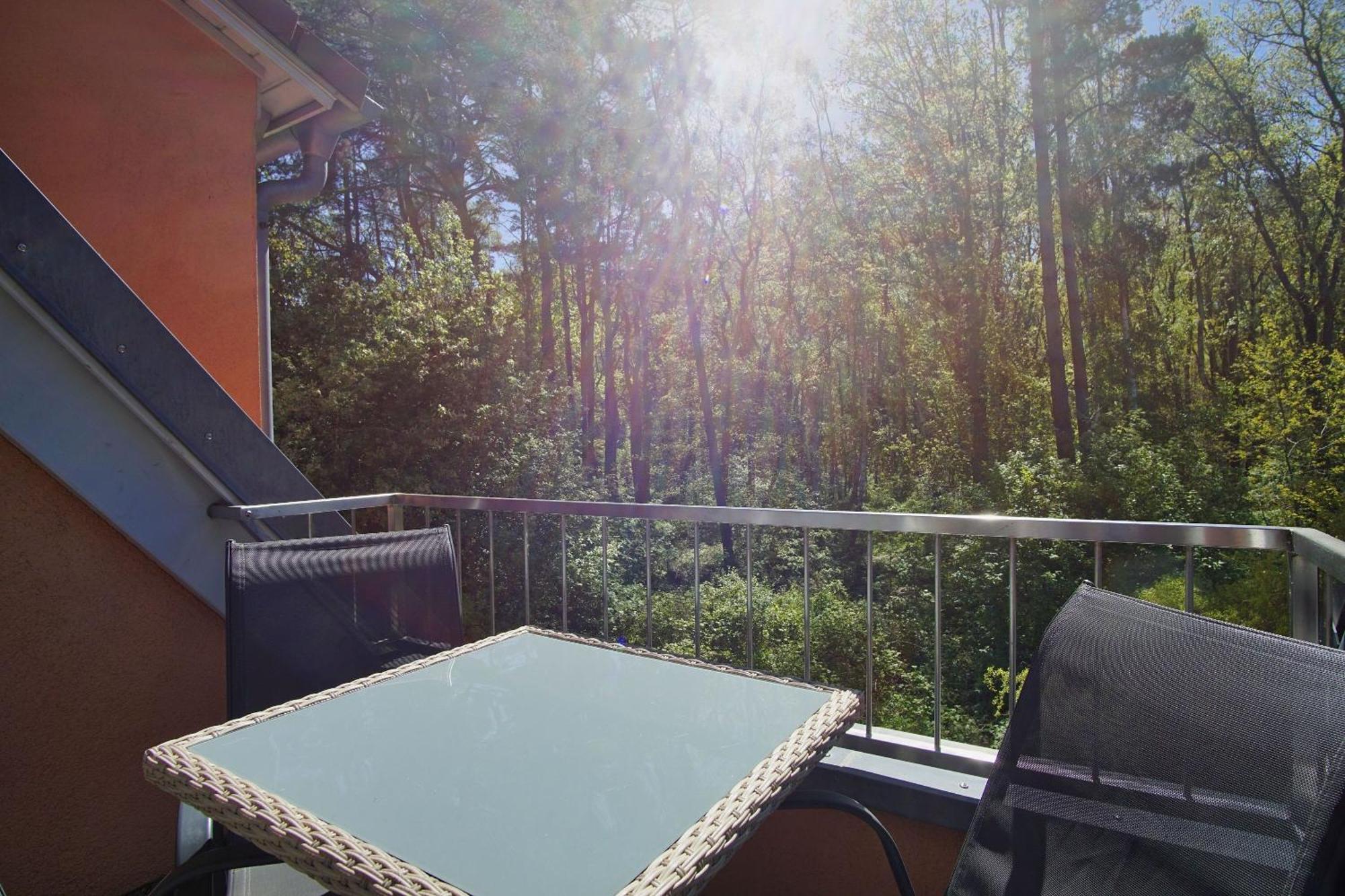 Moderne Fewo Nr 4 Mit Balkon, Sauna Im Haus, Garten - Ferienwohnungen Am Wald Klein Gelm Eksteriør bilde